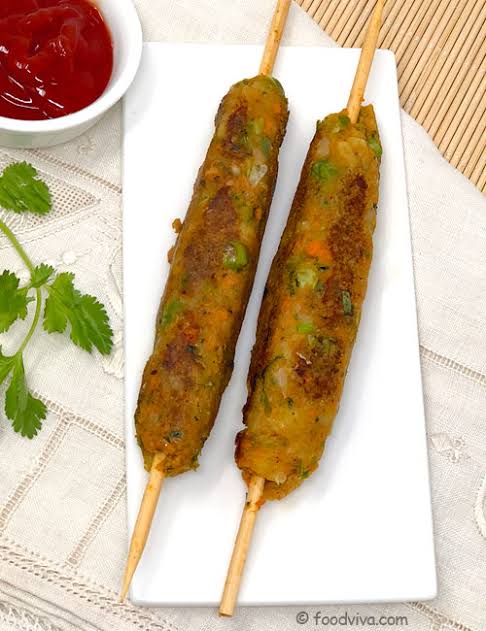 Veg. Seekh Kebab